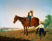 James-Goodwyn Clonney In the Cornfield oil painting reproduction